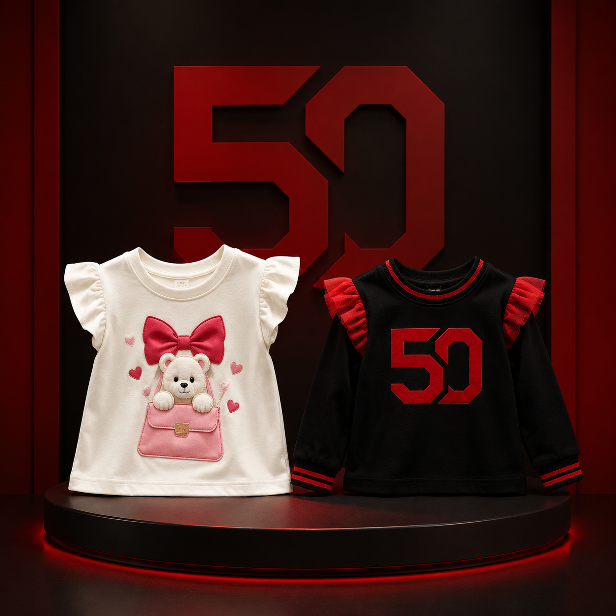Two Bravtone girls tops